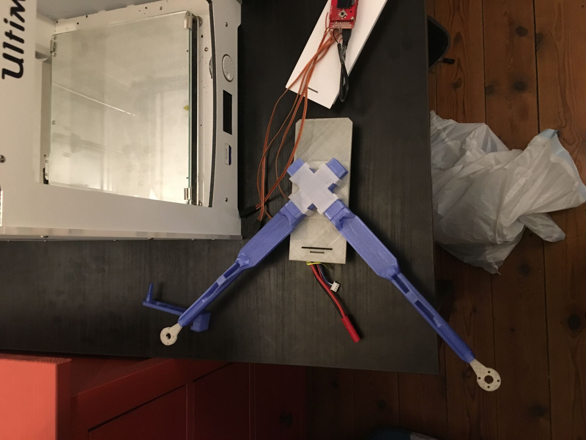 Building a Quadcopter - Part 4: Printing the frame